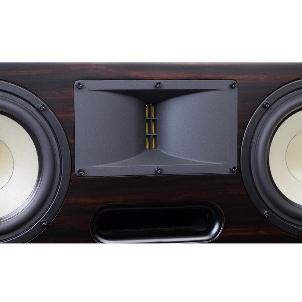 Level Three Center Channel Speaker - Macassar Ebony - Tweeter Close-up